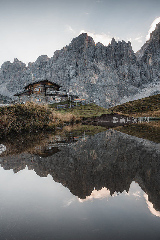 Passo Rolle Landscape, Dolomites，意大利